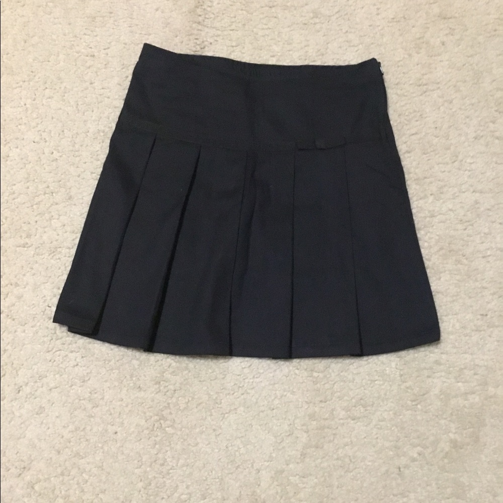 French Toast Pleated Skirt